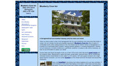 Desktop Screenshot of blueberrycoveinn.com